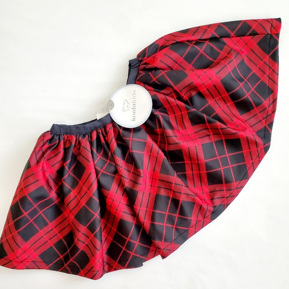 New plaid skirt